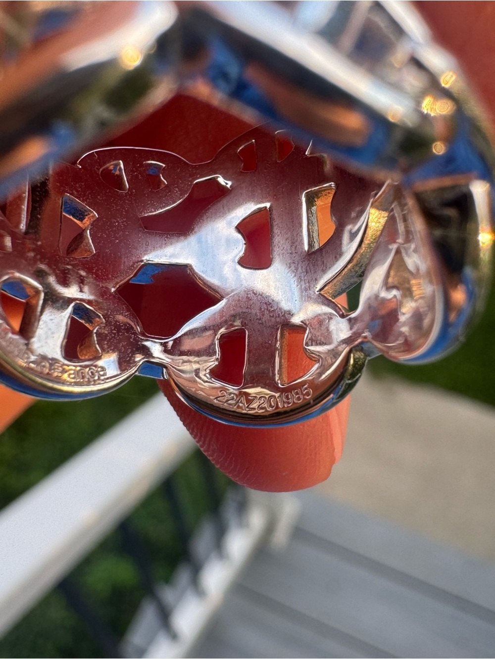 Hermes Chaine d'ancre Enchainee ring, large model - Picture 6 of 9
